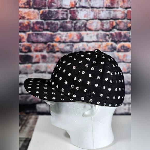 Stussy Other - ***SALE*** Stussy Headgear Hat SS link New Era All Over Pattern  7 1/4